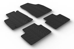 Car mats suitable for MG 3 Hybrid+ 2024-> 5-door hatchback Rubbasol rubber (MG1MG3FR) (1)